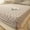 Coffee, variant on AIGIA Elastic Bed Sheets Bed Cover All-Inclusive Non-Slip Soft Bed Sheets Quilted Velvet Fitted Plush Shaggy Bed Mattress