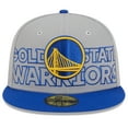 thumbnail image 2 of Men's New Era  Gray/Royal Golden State Warriors 2023 NBA Draft Two-Tone 59FIFTY Fitted Hat, 2 of 4