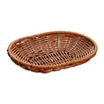 thumbnail image 4 of Cesta de Pan Sunnimix Ovalada 22cm Decoración de Cocina Bandeja Organizadora de Alimentos, 4 of 8