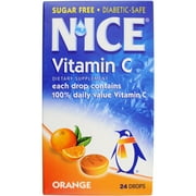 N'Ice Sugar-Free Lozenges, Vitamin C, 24 Ct