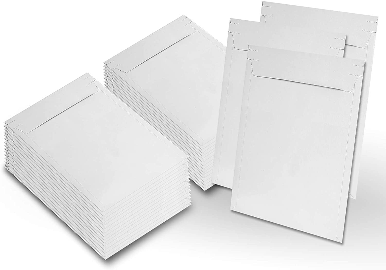 AMZ Supply Rigid Mailers Paperboard Mailers 13 x 18 White Photo