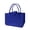 Sapphire blue, variant on Foldable Felt Shopping Bags Large Capacity Shopper Storage Bags For Groceries And Travel With Reinforced Handles