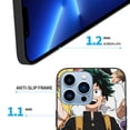thumbnail image 4 of Anime Phone Case, My Hero Academia Phone Case Compatible With Iphone 13 Pro 6.1 Inch Iphone 13 Pro Max 6.7 Inch, Soft Anti-Scratch Shockproof TPU Protective Bumper Phone Cover, 4 of 7
