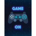 thumbnail image 3 of Seven Trees Design 12x14 Black Modern Framed Museum Art Print Titled - Game On, 3 of 5