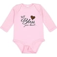thumbnail image 3 of Inktastic Well Bless your Heart with Leopard Print Boys or Girls Long Sleeve Baby Bodysuit, 3 of 5