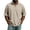 Khaki, variant on Guluxicc Men's Corduroy Shirts Quarter Zip Short Sleeve Shirts for Everyday Wear Summer Casual Outfits