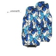 thumbnail image 6 of Yiaed Blue and White Butterflies Print Car Seat Covers,Universal Auto Seats Protector Fits for Car,SUV Sedan,Truck,Automotive Seat Covers & Accessories(Two packs), 6 of 7