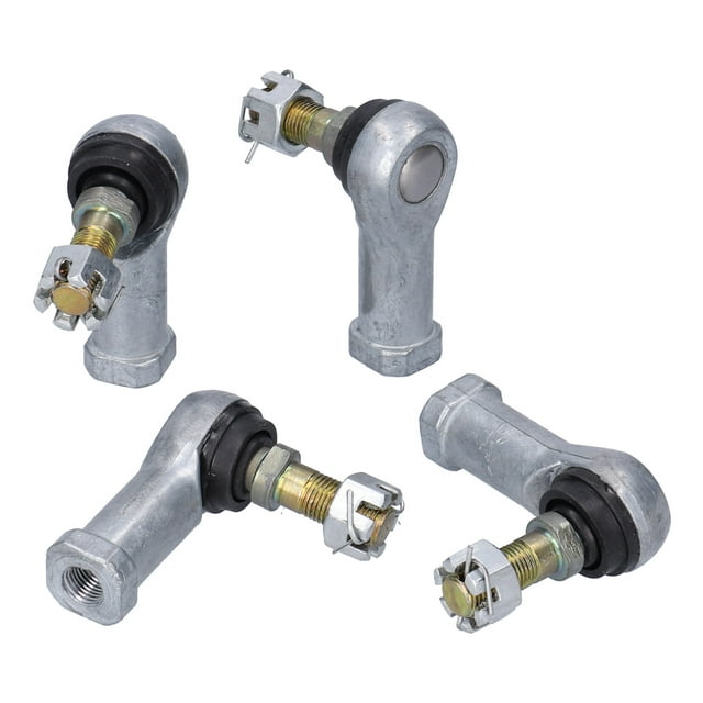 Kit d'Extrémité de Biellette, Kit de Joint à Rotule ATV 4PCS en Caoutchouc et en Métal pour la Modification du Véhicule