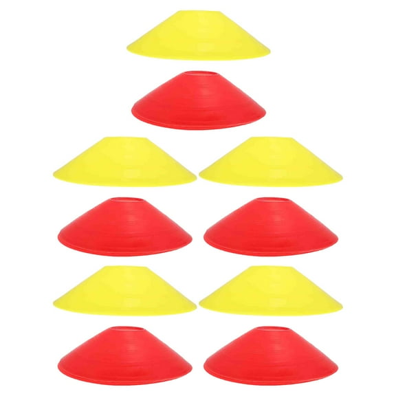 10 Pcs Cones for Soccer Training Basketball Football Roadblock