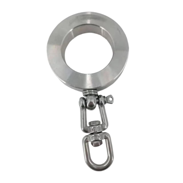 Hebilla de manija de elevación giratoria universal para barras de pesas, pieza de acero inoxidable, práctica y fácil instalación, accesorio de repuest