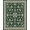 Green, Pattern 2, variant on ODIKA 8'x10' Machine Washable Non-Slip Area Rug, Damask Rose Vine Machine Decorative Floor Cover High Traffic Rug, Green, 547179