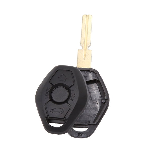 Carcasa de Llave de Coche 3 Botones Espadín Sin Cortado para E36 E38 E39 E46 Z3 Z4 M5