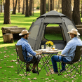 thumbnail image 4 of 2/3/4 Person Camping Pop Up Tent Waterproof 60 Second Easy Quick Setup 4 Season Dome Tent Reactive Outdoor Tent 3 Second Tent Instant Tent Hexagonal Design for Family Camping Tent, 4 of 6