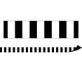 thumbnail image 1 of TEACHER CREATED RESOURCES (2 PK) BLACK STRIPES MAGNETC BORDER, 1 of 1