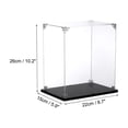 thumbnail image 2 of Uxcell 8x6x10 inch Acrylic Display Case Assemble Cube Dustproof Showcase, Clear, 2 of 7