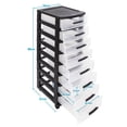 thumbnail image 4 of Cajonera Organizador Multiusos 8 Niveles Negro Mq, 4 of 4