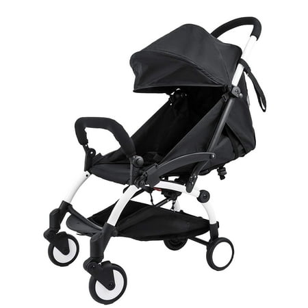 VEVOR Mini Folding Baby Stroller 2 in 1 Lightweight for 6 Month and Up to 15KG Baby Travel System Stroller Small Pushchair 360 Degree Swivel Front Wheel (Best 3 Wheel Stroller With Car Seat)