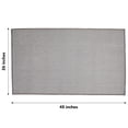 thumbnail image 4 of Arkwright Area Rug (26x45), Skid-Resistant Backing, Silver, 4 of 4