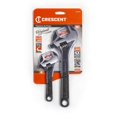 thumbnail image 4 of Crescent 2 Piece Wide Jaw Adjustable Wrench Set | 6" & 10" | ATWJ2610VS, 4 of 10