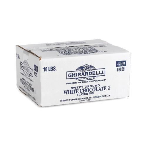 Ghirardelli Sweet Ground White Chocolate 10lb by Ghirardelli
