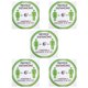 thumbnail image 1 of Calcomanías de distanciamiento social Sincero para el piso 5 piezas verde, 1 of 9