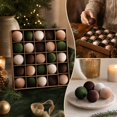 thumbnail image 4 of 2026 Christmas Home Party Decoration Flocked Christmas Ball Set Hanging Ornaments For Scene Decoration And Christmas Tree Christmas Celebration Party Supplies, 4 of 7