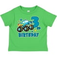 thumbnail image 3 of Inktastic 3rd Birthday Monster Truck Boys Toddler T-Shirt, 3 of 5