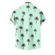 thumbnail image 4 of Blusa y camisa de manga corta con cuello vuelto para hombre, estilo casual, con cuello estampado, manga corta, botones, moda, cárdigan con bolsillo, blusa de poliéster para hombre, 4 of 4