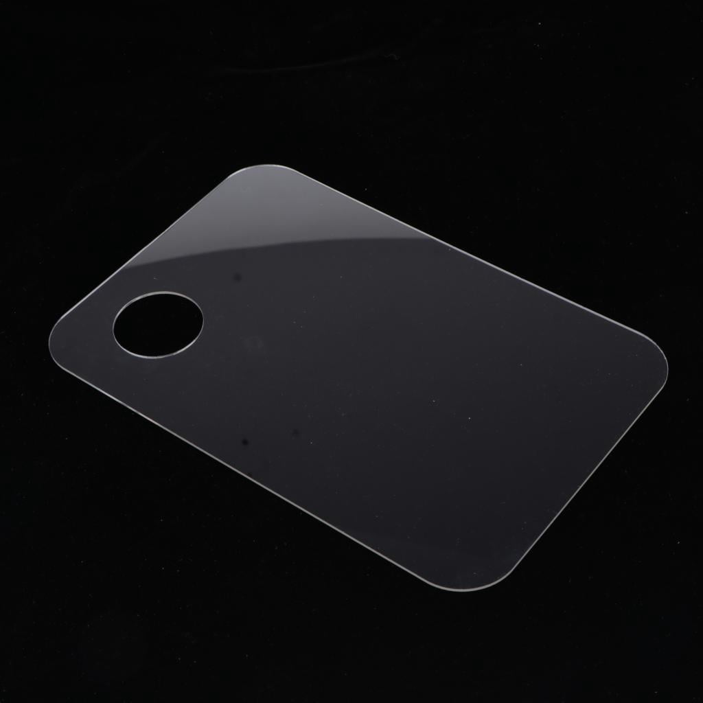 S SERENABLE 2Pc Artist Paint Pallet Painting Tray Palettes Color Mixing for Acrylic Painting