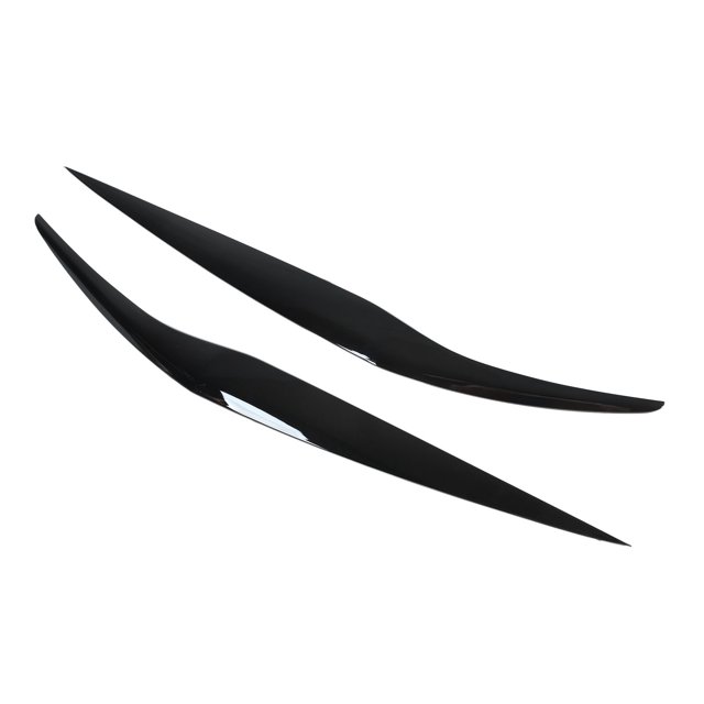 Pegatinas para cejas de faros delanteros, par de molduras para cejas de faros delanteros, cubierta para párpados de faros delanteros, funcionalidad de alta precisión