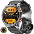 thumbnail image 1 of Reloj inteligente Joautrial Military para hombre con GPS AMOLED de 1,43 pulgadas, 1 of 4