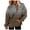 Coffee, variant on Women Tunic Tops Fall Relaxed Fit Hooded Long-sleeved Bubble Cuff Off the Shoulder with Pocket Gradient Print Leisure Cotton Sweatshirts Tops(Pink,S)