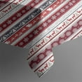 thumbnail image 5 of Red Christmas Folk Pattern Square Tablecloth,Waterproof Square Table Cover,Wipeable Spillproof Washable Table Cover for Home Kitchen Party Decor 60"x60"(152x152cm), 5 of 6