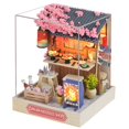 thumbnail image 7 of ACDANC Dollhouse Miniature House Kit with Furniture,DIY Wooden Dollhouse Tiny House Building Set for Adults and Teens,Creative Room Decor Gift for Family and Friends, 7 of 7