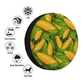 thumbnail image 4 of Rateoe Fresh Corn 1 Pattern Tire Cover Wheel Protectors Weatherproof Wheel Covers Universal Fit for Trailer Rv SUV Truck Camper Travel Trailers Accessories-15 inch, 4 of 6
