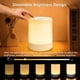 thumbnail image 3 of Lámpara de noche LED, luz nocturna táctil con brillo regulable, modo cálido y lámpara de mesa RGB regulable, recargable por USB, regalo para niños y adultos., 3 of 5