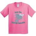 thumbnail image 3 of Inktastic Save the Chubby Mermaids with Cute Manatees Youth T-Shirt, 3 of 5