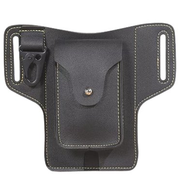 Belt Pouch Phone Holster Dual Mobile Phone Pockets Pouch Belt Case