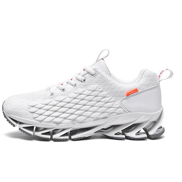 Zapatos para hombre, zapatos para correr de encaje de malla transpirable, zapatos deportivos para entrenamiento al aire libre, antideslizantes, resistentes al desgaste, informales ZefeiWu 8390606599971