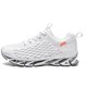 thumbnail image 1 of Zapatos para hombre, zapatos para correr de encaje de malla transpirable, zapatos deportivos para entrenamiento al aire libre, antideslizantes, resistentes al desgaste, informales ZefeiWu 8390606599971, 1 of 1