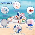 thumbnail image 3 of Flotadores inflables para piscina CACSPS para adultos, paquete de 2 con portavasos, 3 of 6
