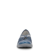 BZees For Lifestride Womens Niche Slip-On Flats - Medium & Wide Width