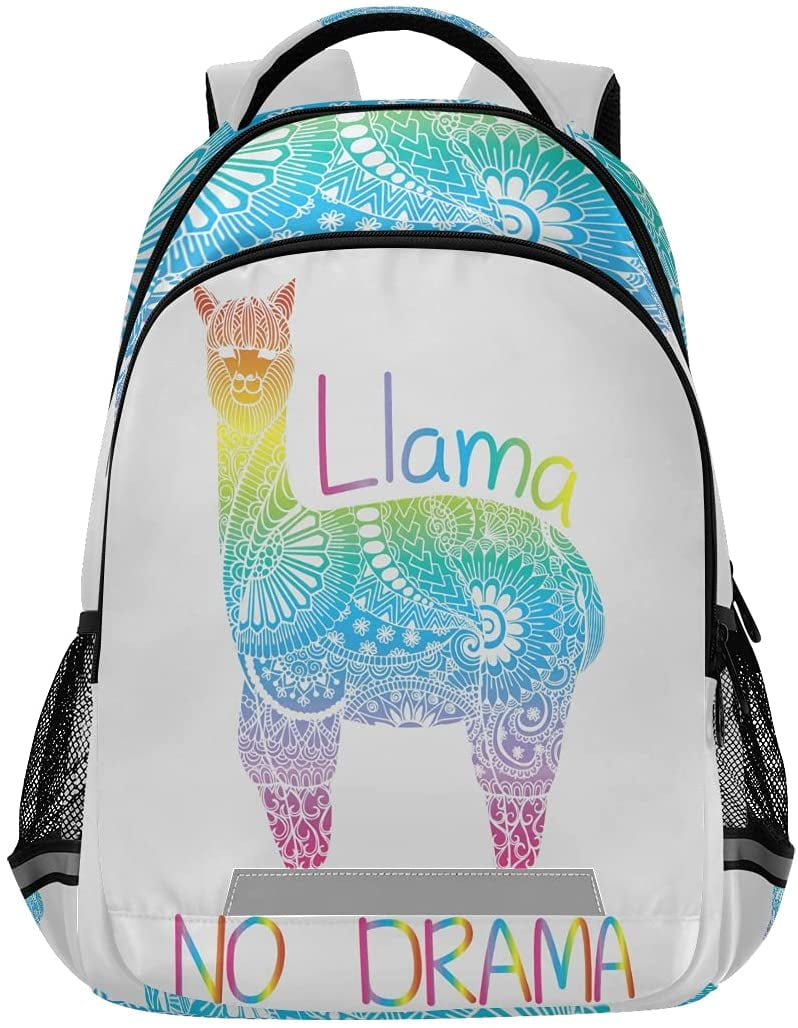Travel Laptop Backpack No Drama No Llama Multi-functional Student Travel Outdoor Backpack