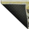 thumbnail image 3 of Addison Rugs Mayfield Washable Transitional Tribal, Diamond Gilded Rectangle Rug, 1'8" x 2'6", 3 of 5