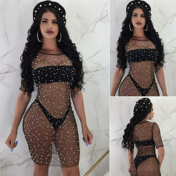 2018 Hot Sale Women Summer Beach Dress Lace Crochet Bikini Cover