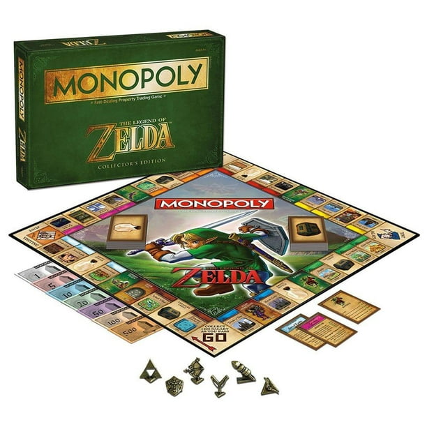 Monopoly Legend Of Zelda Collector S Edition Boardgame Walmart Com