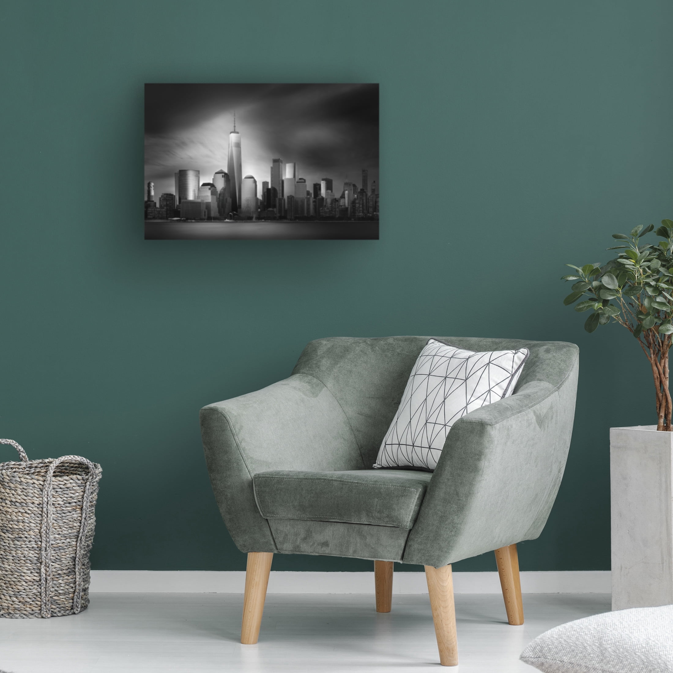 Canvas Wall Art - Inthemoment  'Rise Ii' Wall Art for Living Room, Bedroom, or Office Décor by Trademark Fine Art - 24 x 16 Inches