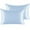 Aqua, variant on Ntbay 2 Pack Silky Satin Queen Pillowcases for Hair and Skin, Luxury and Soft Pillow Cases with Envelope Closure, 20" x 30", Dark Grey