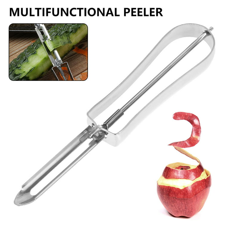 Metal Scraper Vegetable Fruit Grater Slicer Vegetable Peeler, Size: 15.5