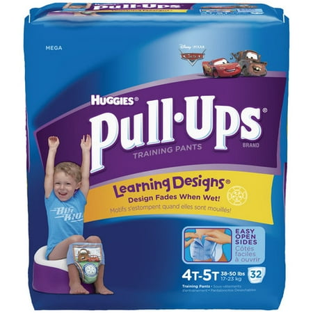 Pull-Ups Boys 4T-5T, 32 ct